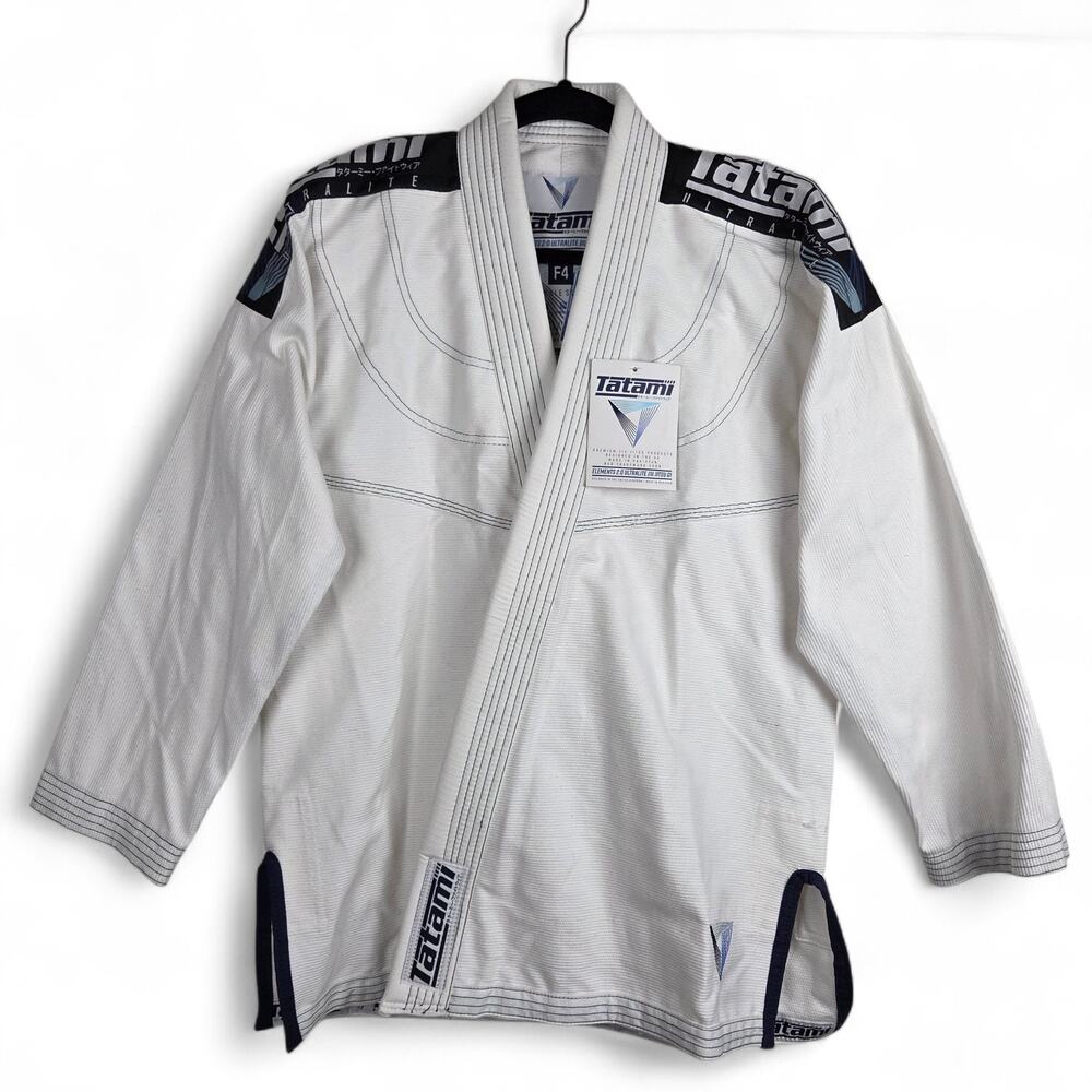 Tatami Jiu Jitsu Ultralite G1 Elements 2.0 Womens Size F4 Female White Jacket